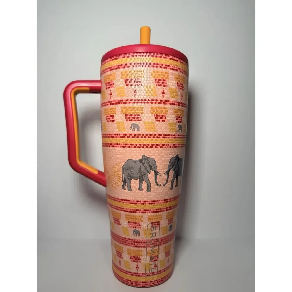 Brumate Exclusive Safari Park Elephant SAVANNA SUNRISE 40oz Era Tumbler NWT